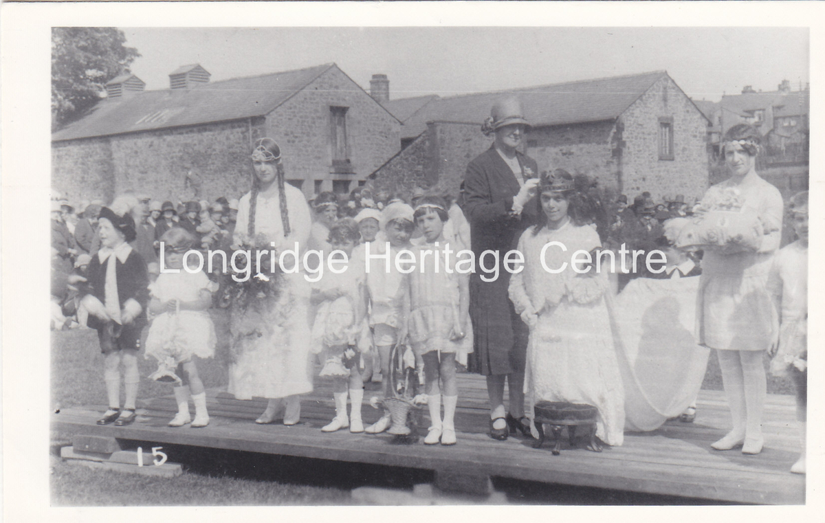 141B - Recreation Ground - A Church Rose Queen crowning - Unknown
